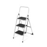 Escabeau 3 marches Marche-pied Alumnium Charge 150 kg VITO