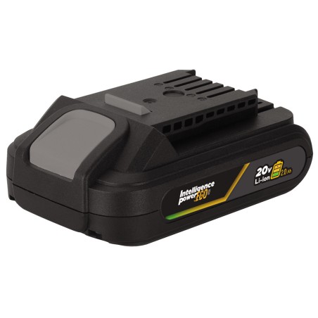 Pack 4 outils 20V + 2 Batteries lithium 2.0 Ah + Chargeur double + Sacoche VITO