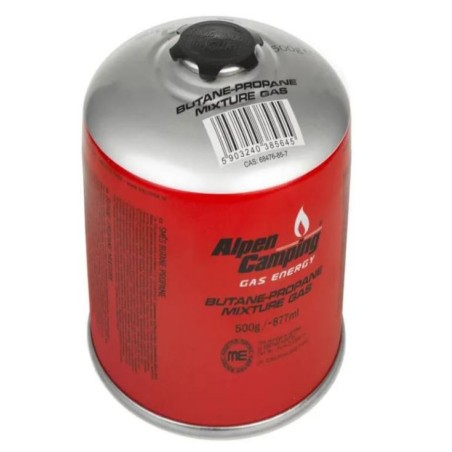 Pack de 3 Cartouches de gaz 500gr Butane/Propane MIX Gaz camping Appareils à gaz ALPENTECH