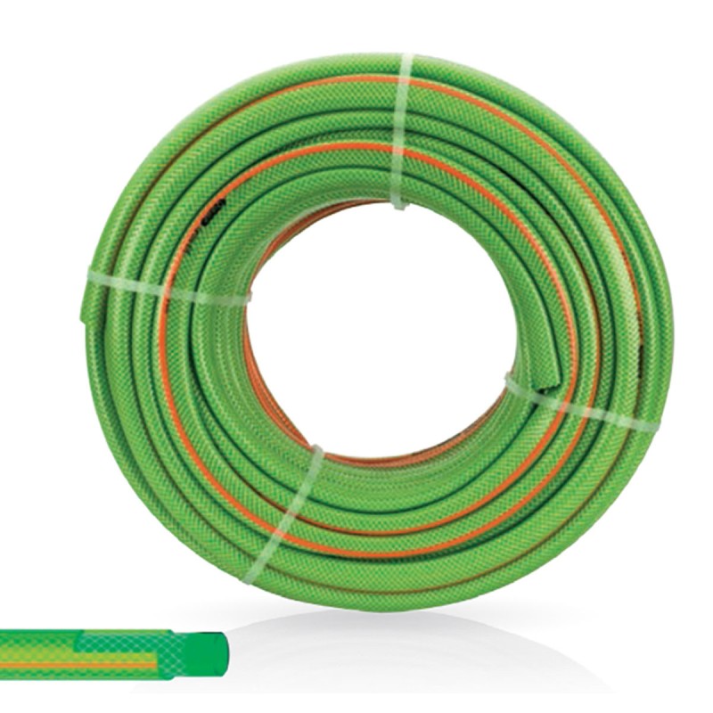 Tuyau arrosage tressé 15 mètres Ø 19 mm 3/4" Pression 20 bar Souple VITO