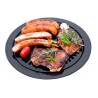 Barbecue à gaz et Réchaud gaz piézo 2200W 2 en1 Camping KEMPER