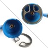 Lampe a souder à gaz ABS Allumage piezo + 4 Cartouches de gaz 190gr STOP GAZ Perçables KEMPER