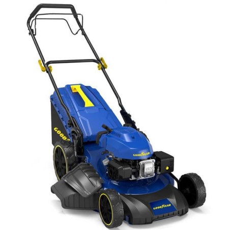 Tondeuse thermique Autotractée 7.5CV Moteur 4T OHV 224 Cm3 Grandes Surfaces de travail GOODYEAR