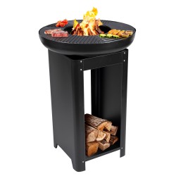 Barbecue à charbon de bois...