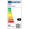 Réglette à LED polycarbonate 36W 1225 x 160 x 50mm 4000K blanc neutre ASLO