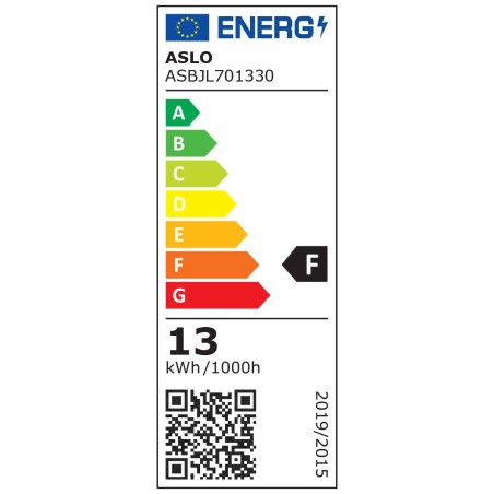Borne d'éclairage LED de jardin HT:70CM 13W 3000K blanc chaud IP65 ASLO