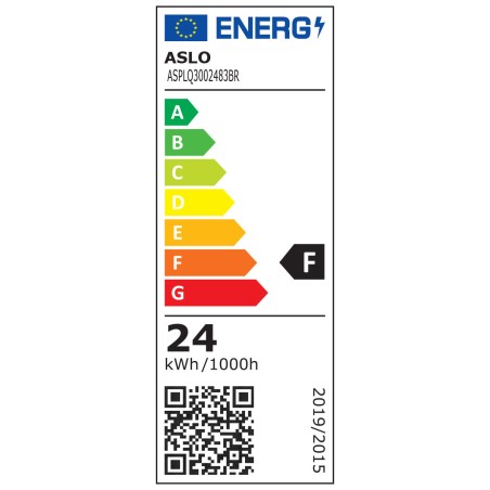 Panneau LED Carré 300 x 300mm 24W 3000K Blanc chaud ASLO