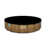 Piscine tubulaire ronde Ø 549 x 122 cm Hublots Echelle Bâche 4 saisons BESTWAY