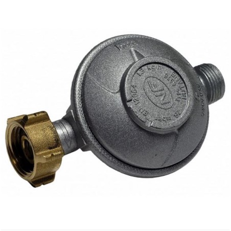 Kit détendeur 28 mbar vissable gaz Butane + Tuyau gaz flexible 1.50 m à embouts vissables