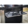 Barbecue à gaz 5 brûleurs 18,7KW 10 Pers. Sahara Garantie 10 ans