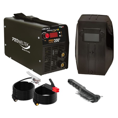 Poste à souder Inverter MMA 15-200A IGBT Numérique Qualité pro Coffre de rangement Proweltek