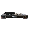 Réchaud gaz 2 feux 4400W et Plaque plancha 26 x 23cm 2en1 Allumage piezo TEXAS ALPEN Camping