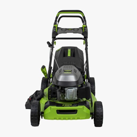 Tondeuse à gazon Autotractée 6,5 CV Pelouses 2000m2 Mulching Bac 65L VITO