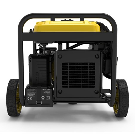 Groupe électrogène Hybride 3600W Essence ou Propane  Moteur 4T 224 cm³ Démarrage électrique Autonomie 23h CHAMPION