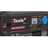 Groupe électrogène 2500W Moteur Essence 4T 6.5 CV 196 cm³ Protection AVR Autonomie 13h ITOOLS