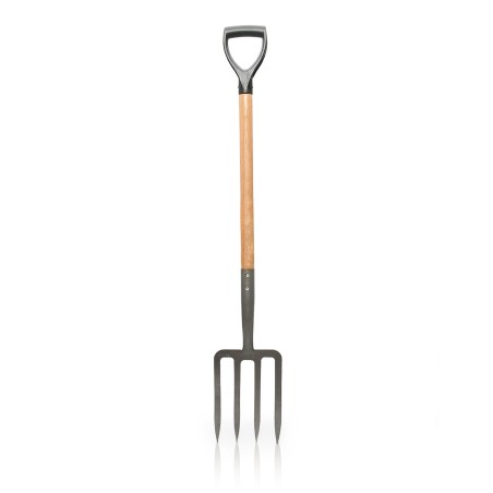 Fourche de jardin 4 dents avec manche en bois et poignée en Y VITO