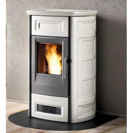 Plaque de protection Poêle à gaz Tapis de Cheminée Carrée 69 x 69 cm Acier Noir Vernis Épaisseur 2 mm 10.5 kg