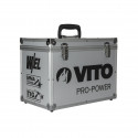 Poste a souder Professionnel inverter MMA TIG 200 Ampères +12 baguettes Ø 2.5 mm + Cagoule LCD + Mallette VITO