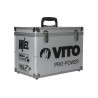 Poste a souder Professionnel inverter MMA TIG 200 Ampères +12 baguettes Ø 2.5 mm + Cagoule LCD + Mallette VITO