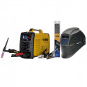 Poste a souder Professionnel inverter MMA TIG 250 Ampères +12 baguettes Ø 2.5 mm + Cagoule LCD + Mallette VITO