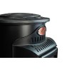 Poêle à gaz Fonte véritable 3.4KW NOIR Chauffage au gaz avec Effet feu de bois Provence UNIVERSAL