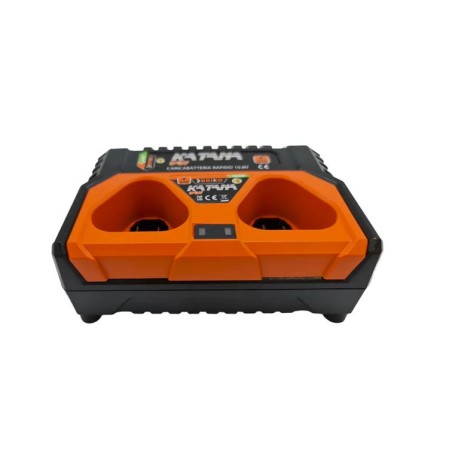Mini tronçonneuse Scie sans fil 10,8V + 2 batteries 2,5 Ah + Chargeur double Mallette Scie électrique manuelle 300W Katana Brixo