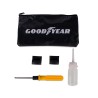 Scie elagage sans fil 16,8V 2 batteries lithium 4Ah Chargeur et kit d'outils inclus Mini Tronçonneuse GOODYEAR
