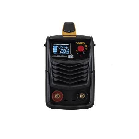 Poste a souder Inverter MMA 200A Soude Baguettes électrodes de Ø 1.6 à 4 mm Malette VITO