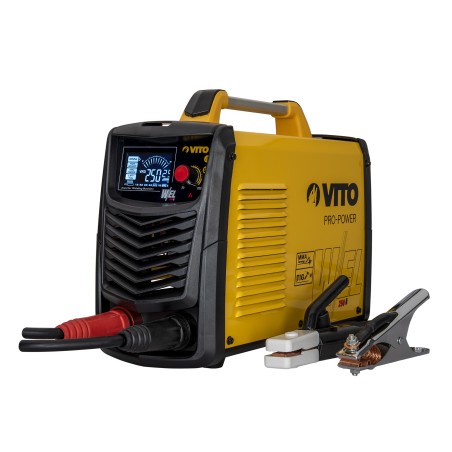 Poste a souder Inverter MMA 250A Soude Baguettes électrodes de Ø 1.6 à 5 mm Malette VITO