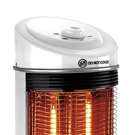 Chauffage d'appoint électrique 1200W Oscillant Surface 25 m² PLEIN AIR