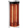 Chauffage d'appoint électrique 1200W Oscillant Surface 25 m² PLEIN AIR