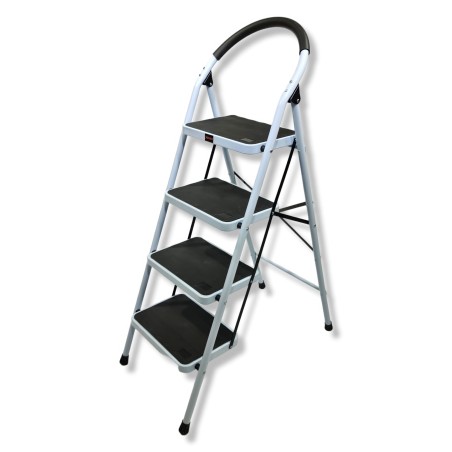 Escabeau Marche-pied pliant 4 niveaux Portée Max 150 kg BRIXO