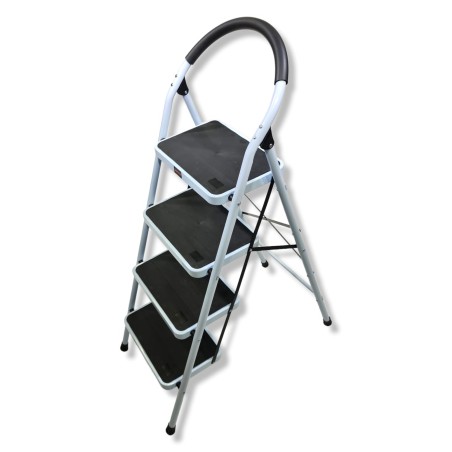 Escabeau Marche-pied pliant 4 niveaux Portée Max 150 kg BRIXO