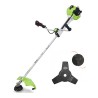 Débroussailleuse Thermique 52 Cm3 Moteur 2T 1,9 CV Harnais + Lame 3 dents Ø 25.5 cm + Fil nylon Ø 2.5 mm VITO