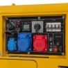 Groupe électrogène Diesel 8 KVA Mono et Triphasé  4T 12CV 498 cm³ 6500W Démarreur électrique Autonomie 8h VITO