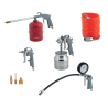 Kit air comprimé 8 accessoires VITO pour Compresseurs d'air