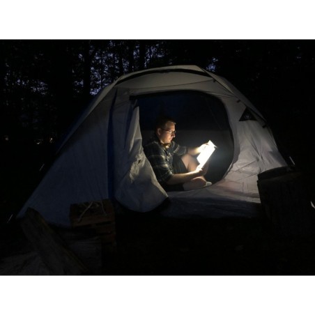 Lampe de cou à Led rechargeable 300 Lumens Chargeur USB Portée 25 m Etanche IPX6 CAT