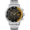 Montre Homme Watch Ø 46 mm Bracelet Inox Résistance à l'eau 100 m CAT