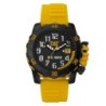 Montre Watch Ø 44 mm ABS Bracelet Silicone Noir/Jaune Homme/Femme CAT