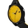 Montre Watch Insignia Ø 43 mm Noir/Jaune ABS Bracelet Silicone CAT