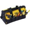 Sac à outils 28Litres 10 poches ext. Fond renforcé Bandoulière réglable Sac de chantier CAT