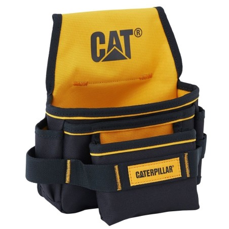 Porte outils 5 poches Sacoche à outils Polyester 600D / PVC CAT