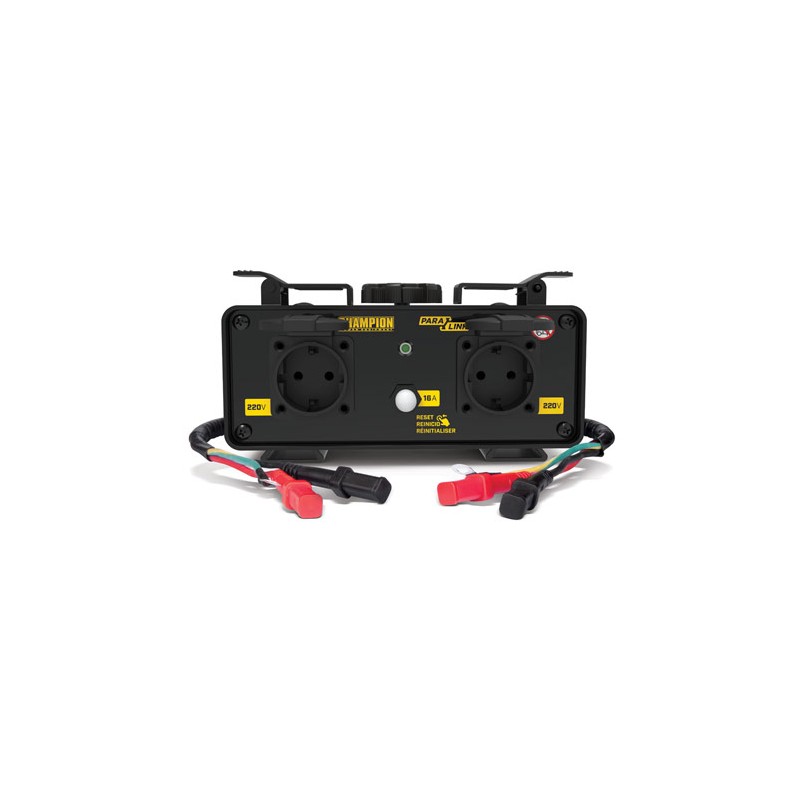Kit de connexion parallèle pour groupe électrogène 2 prises 230V de 16A 500740-EU CHAMPION
