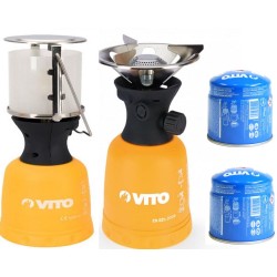 Kit Camping Lampe à gaz et...