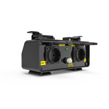 Kit de connexion parallèle pour groupe électrogène 2 prises 230V de 16A 500740-EU CHAMPION