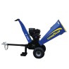 Broyeur végétaux thermique 11000W 15CV Branches Ø12cm Max Démarrage manuel GOODYEAR