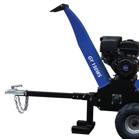 Broyeur végétaux thermique 11000W 15CV Branches Ø12cm Max Démarrage manuel GOODYEAR