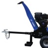 Broyeur végétaux thermique 11000W 15CV Branches Ø12cm Max Démarrage manuel GOODYEAR