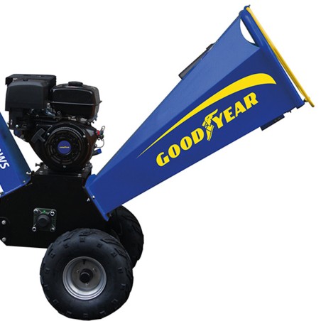 Broyeur végétaux thermique 11000W 15CV Branches Ø12cm Max Démarrage manuel GOODYEAR
