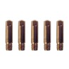 Tubes contact Ø 1 mm 6 x 25 mm Lot de 5 pour soudure MIG/MAG TECNOWELD